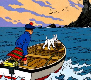 Tintin en kilt