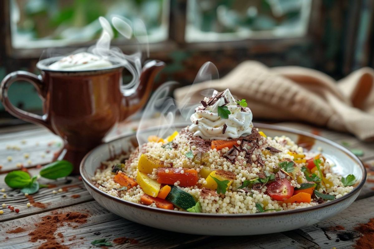 Comment un simple couscous et une tasse peuvent vous offrir un dessert incroyablement savoureux