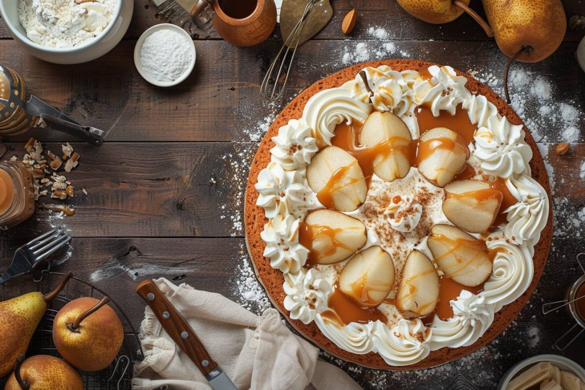 Plaisirs sucrés: comment préparer un cake aux poires entières pour ravir vos convives