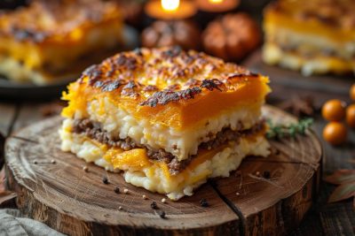 une recette raffinée de hachis parmentier au potiron pour réchauffer votre automne